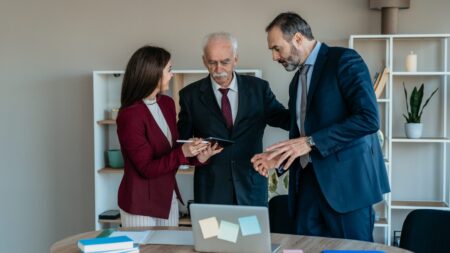 Business people meeting in office