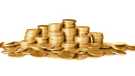 Gold coins