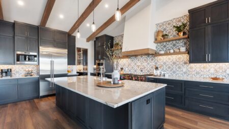 Renovated home kitchen