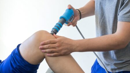 Shockwave therapy knee