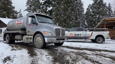 Dirt Nerd Earthworks trucks