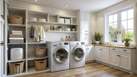 Tudor Flooring and More laundry room
