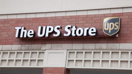 The UPS Store specializing in package pickup and delivery. St Paul Minnesota MN USA