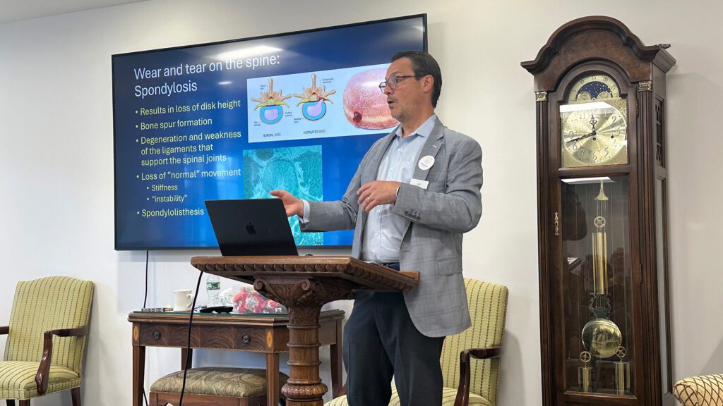 Neighbors Gather to Learn About ‘BLTs’ With Award-Winning Neurosurgeon, Dr. Arthur Jenkins