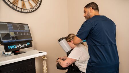 Chiro First Wellness Center adjustment