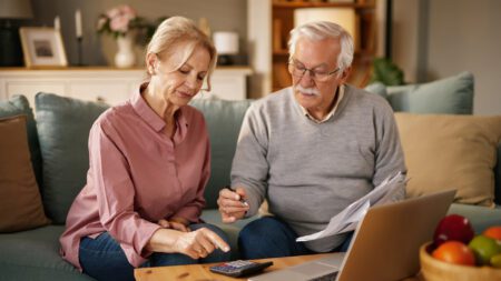 Elderly couple estate planning will