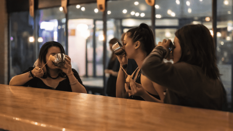 Behind the Bar, Watching Boulder Unwind