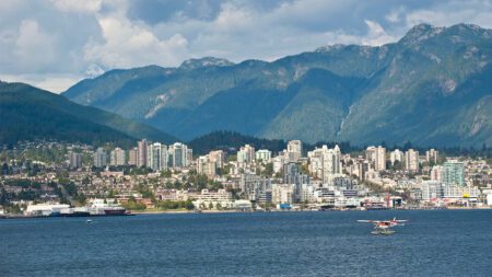 North Vancouver, British Columbia, Canada skyline