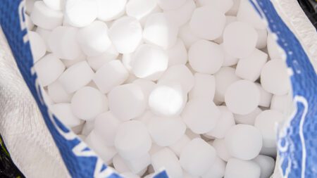 Salt tablets for water softener