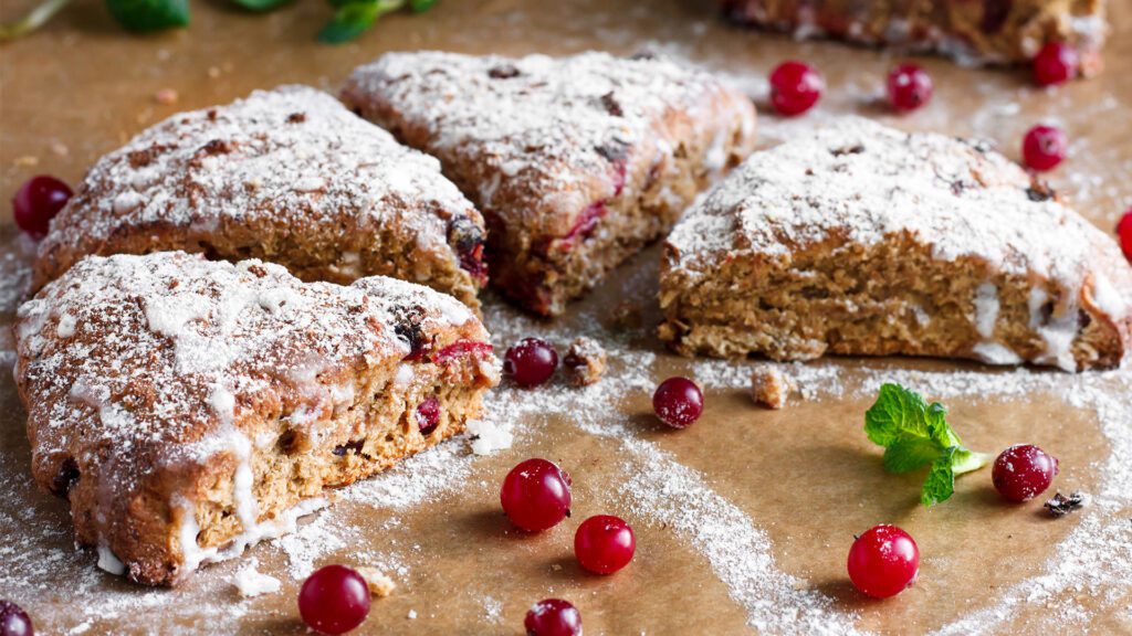 Maple Cranberry Scones Recipe with BD Provisions