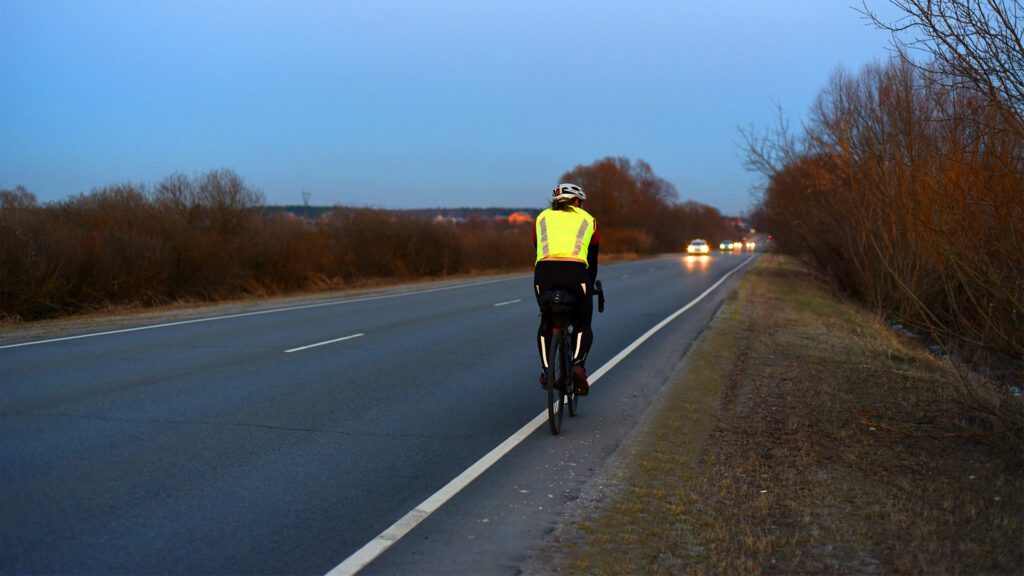 Pedestrians and cyclists can protect themselves by staying visible and predictable