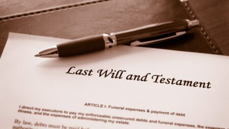 last will and testament executor