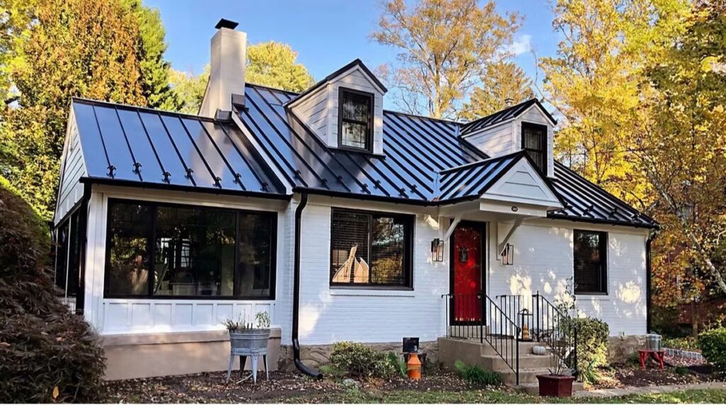 What About Ice and Snow Sliding Off a Metal Roof?