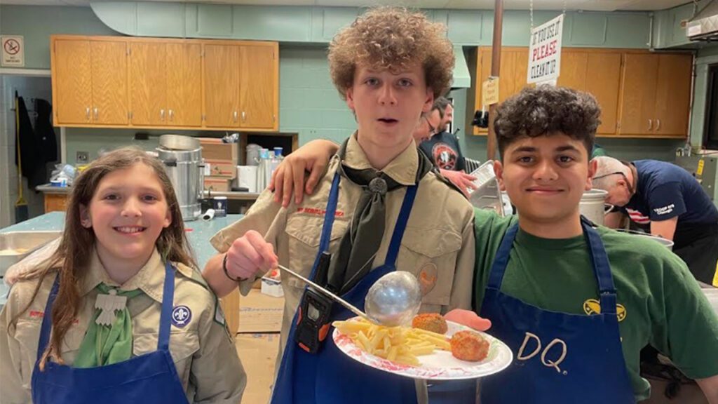 Scout Troop 978 Pasta Dinner a Hit!