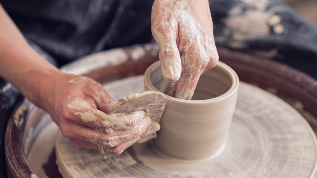 Creating Stoneware Together at Allen Stoneware Gallery Artist Collective