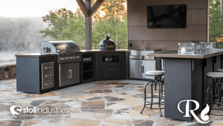 Rettinger Fireplace Systems Warehouse outdoor kitchen