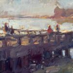On the Water’s Edge With Ryan Jensen: Meet the Moulton Museum’s Newest Artist