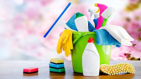 Spring cleaning materials and products