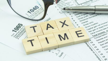 Tax time on tax forms