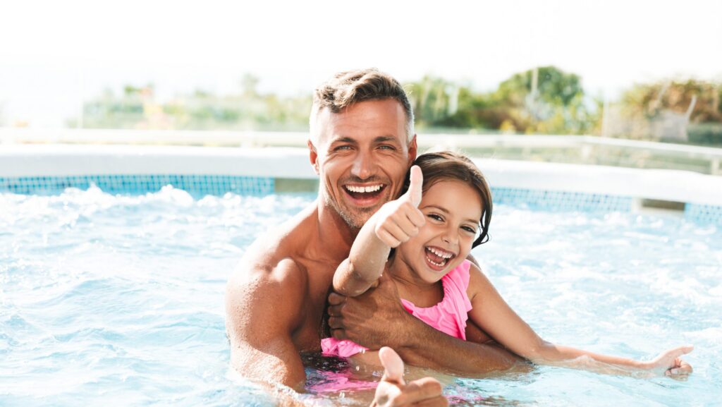 What the Pool Taught My Kids (And Their Dad)
