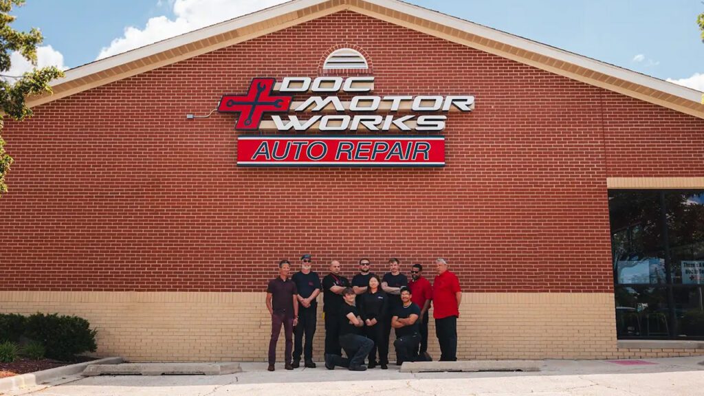 Doc Motor Works: Where Cars and People Are Cared For