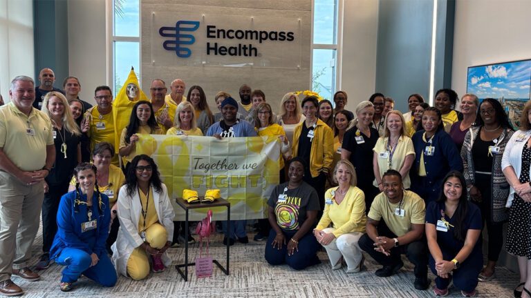 Encompass Health Rehabilitation Hospital of Daytona Beach: A Place Where Healing Happens Together
