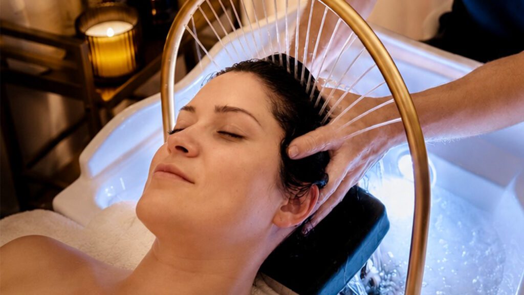 Head Spa: Warm Water, Healing Touch, Deep Rest