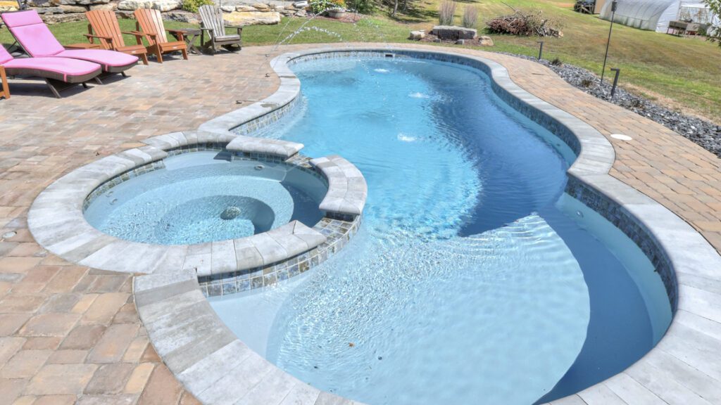 The Leisure Pools Allure in Silver Gray