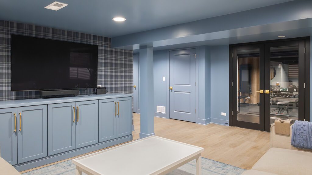 Step Inside a Local Family’s Basement Transformation