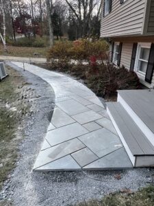 Stone brick path-Rathjen's Landscaping-Living Millbrook