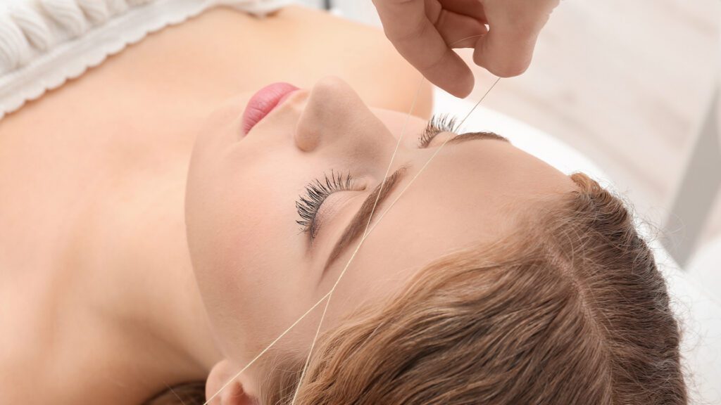 Ditch the Wax and Thread Your Brows Instead