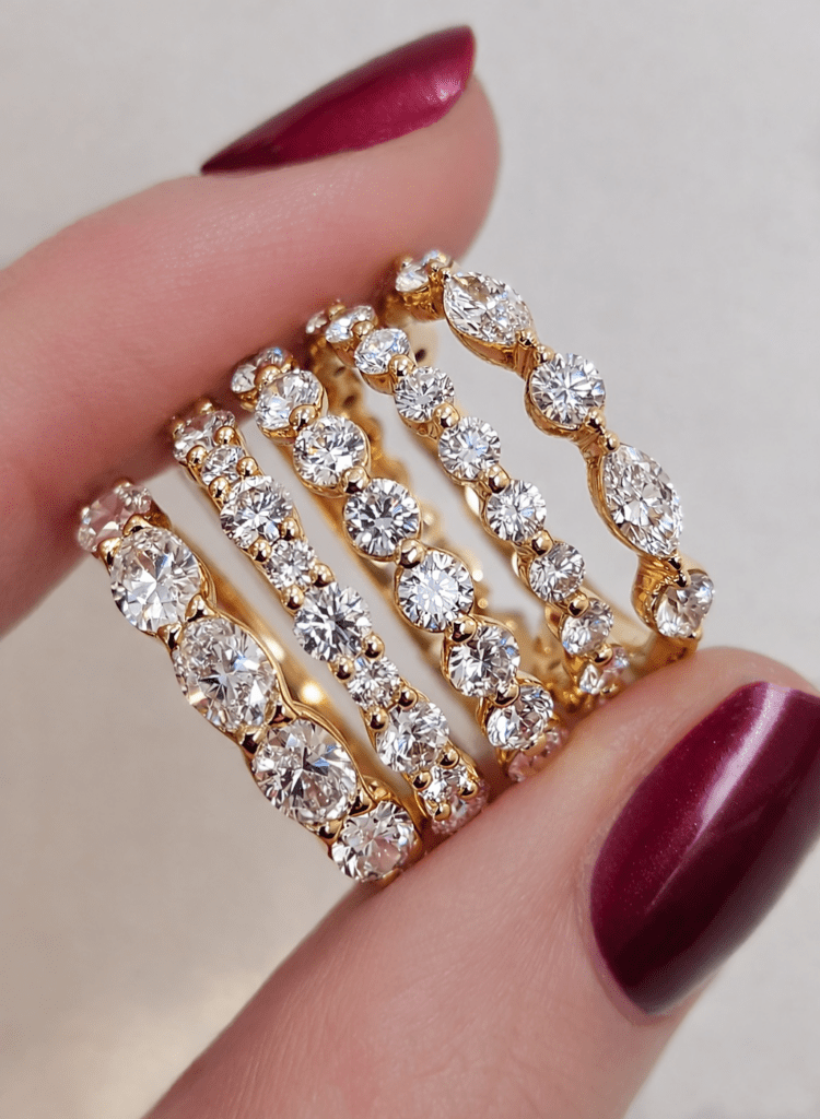 Layered in Love: Wedding Bands that Tell a Story