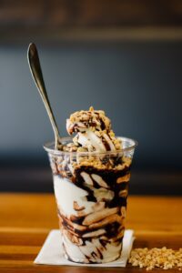 Maria's Bakery & Restaurant turtle sundae