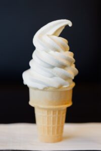 Maria's Bakery & Restaurant vanilla cone