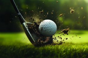 Golf ball swing