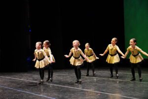 Evolution Dance dancers on stage performing