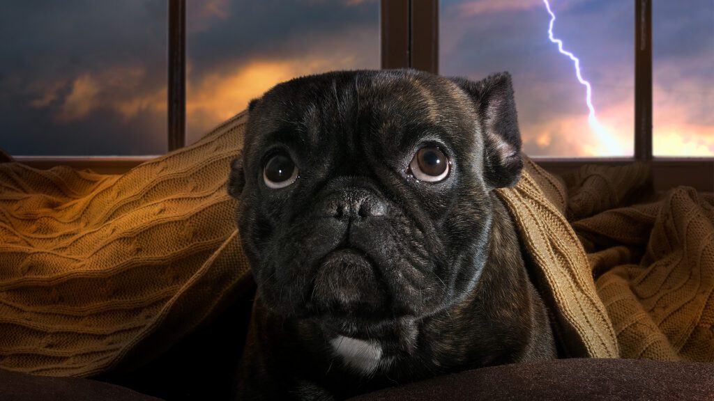 Storm Anxiety in Pets: Helping Them Feel Safe During Summer Weather