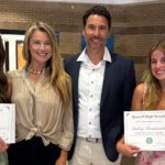 The Curtin Team Honors Two Exceptional Seniors With the Hard-Working Hornet Scholarship