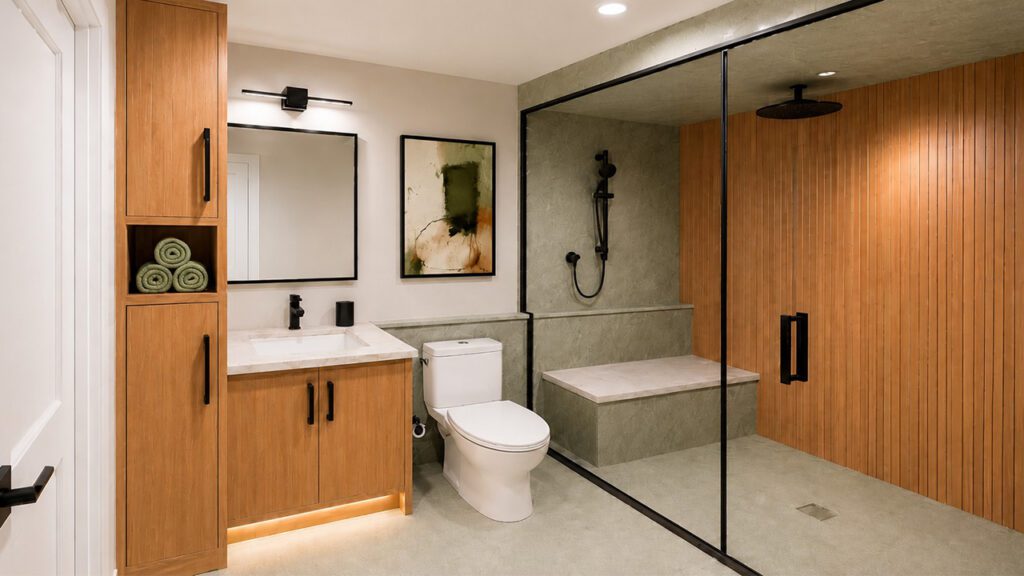 A Bathroom That Feels Like a Retreat