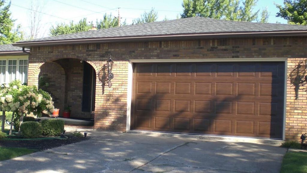 Brown garage National Overhead Door, Inc.