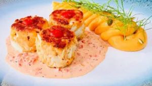 Crab cakes-Lane Blu, LLC