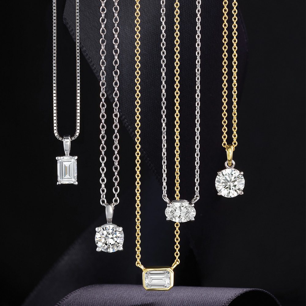 Diamond necklaces Hampton House Jewelry And Rock Shop