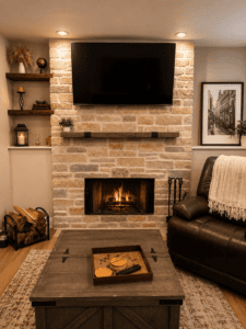 Fire place-Pinnacle Masonry