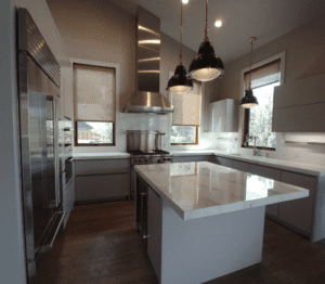 Ghigau Construction, LLC kitchen design dimmed