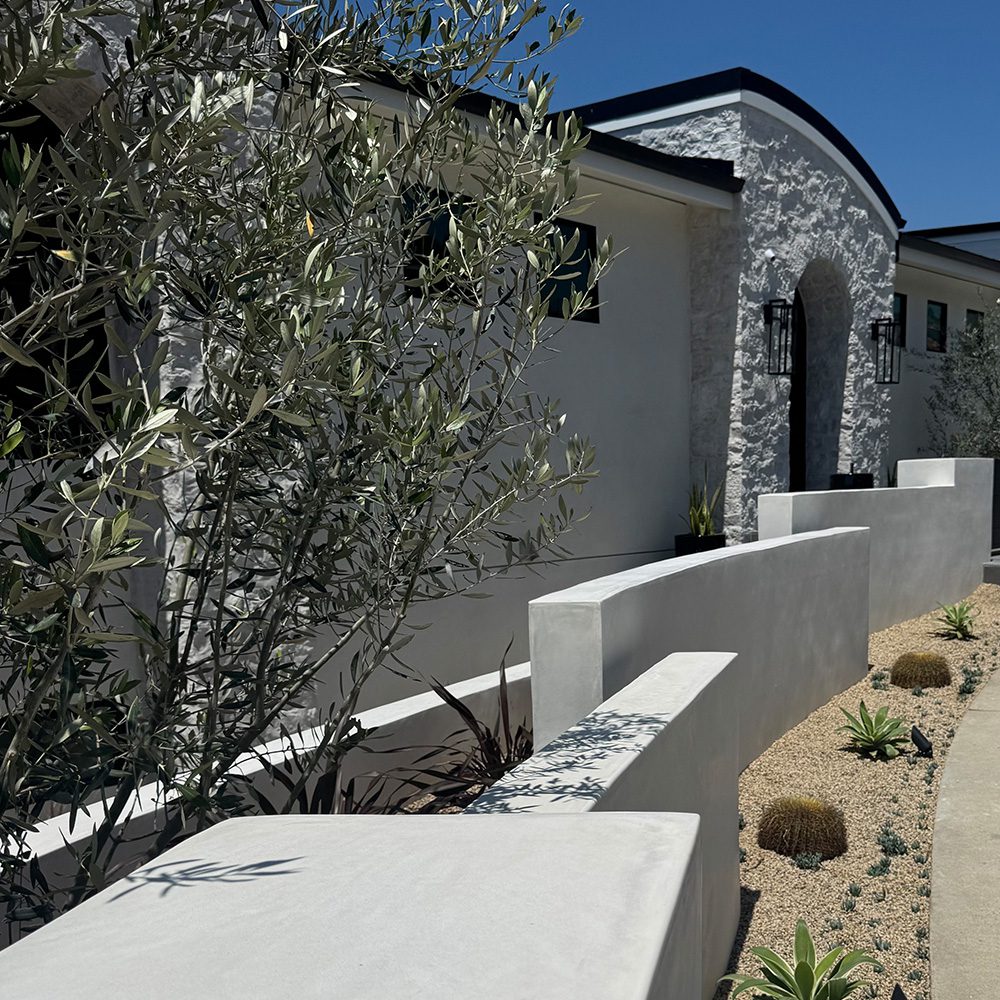 Home renovation project in San Clemente with Shoreline Construction and Organics Outback Inc Landscaping