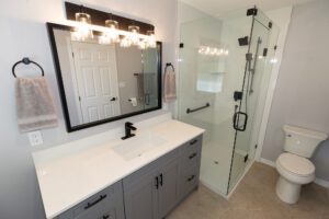 J&T Workforce Solutions bathroom renovation