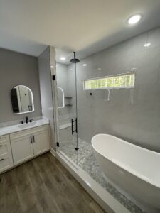 NK Floors bathroom flooring