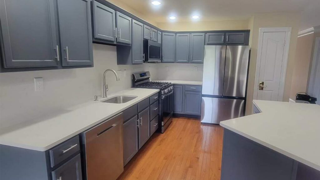 An Affordable Cabinet Refresh for the Heart of a Local Home