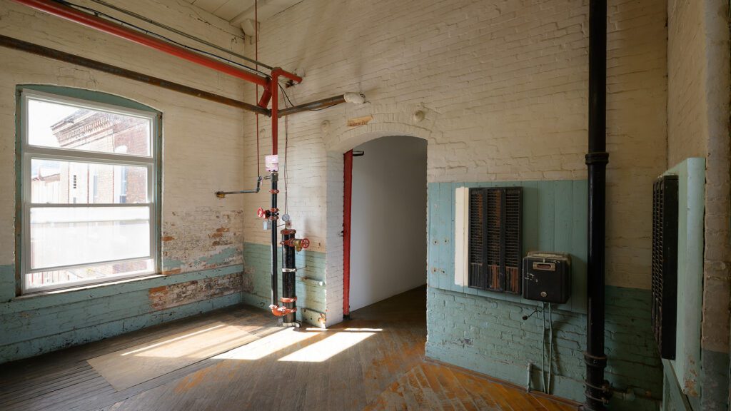 Original Employee Timeclock Riverside Industries Building