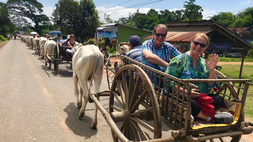 Ox Cart Vietnam and Cambodia Cruise LoveDee's Cruises & Vacations